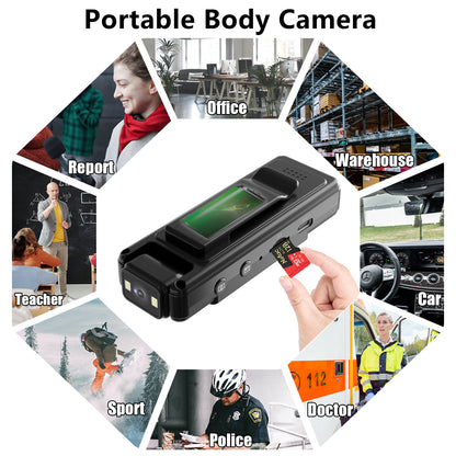 Draagbare Mini Camera - Bodycam 1080p