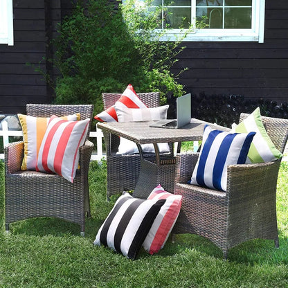 Waterproof Pillow Beach Stripe 45x45cm