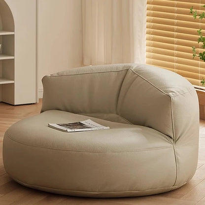 Wagner - Beanbag Sofa Round Pu Leather