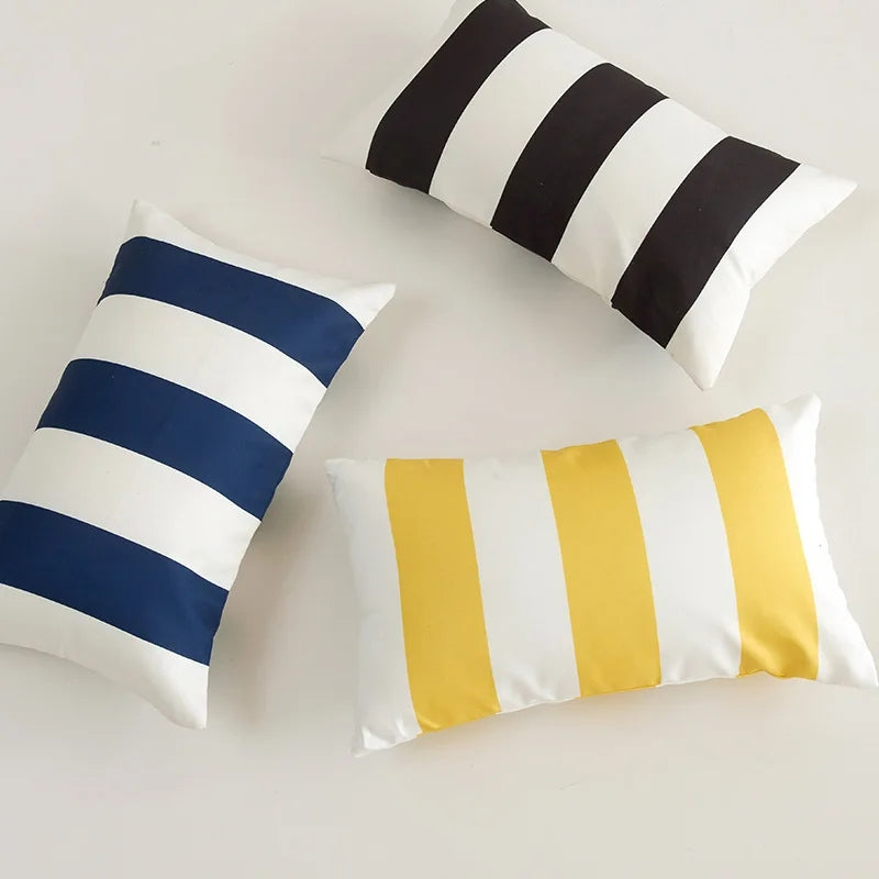 Waterproof Pillow Beach Stripe 45x45cm