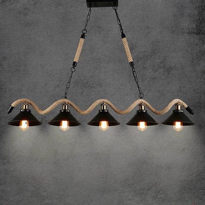 Wagner - Industrial Restaurant bar lights on rope