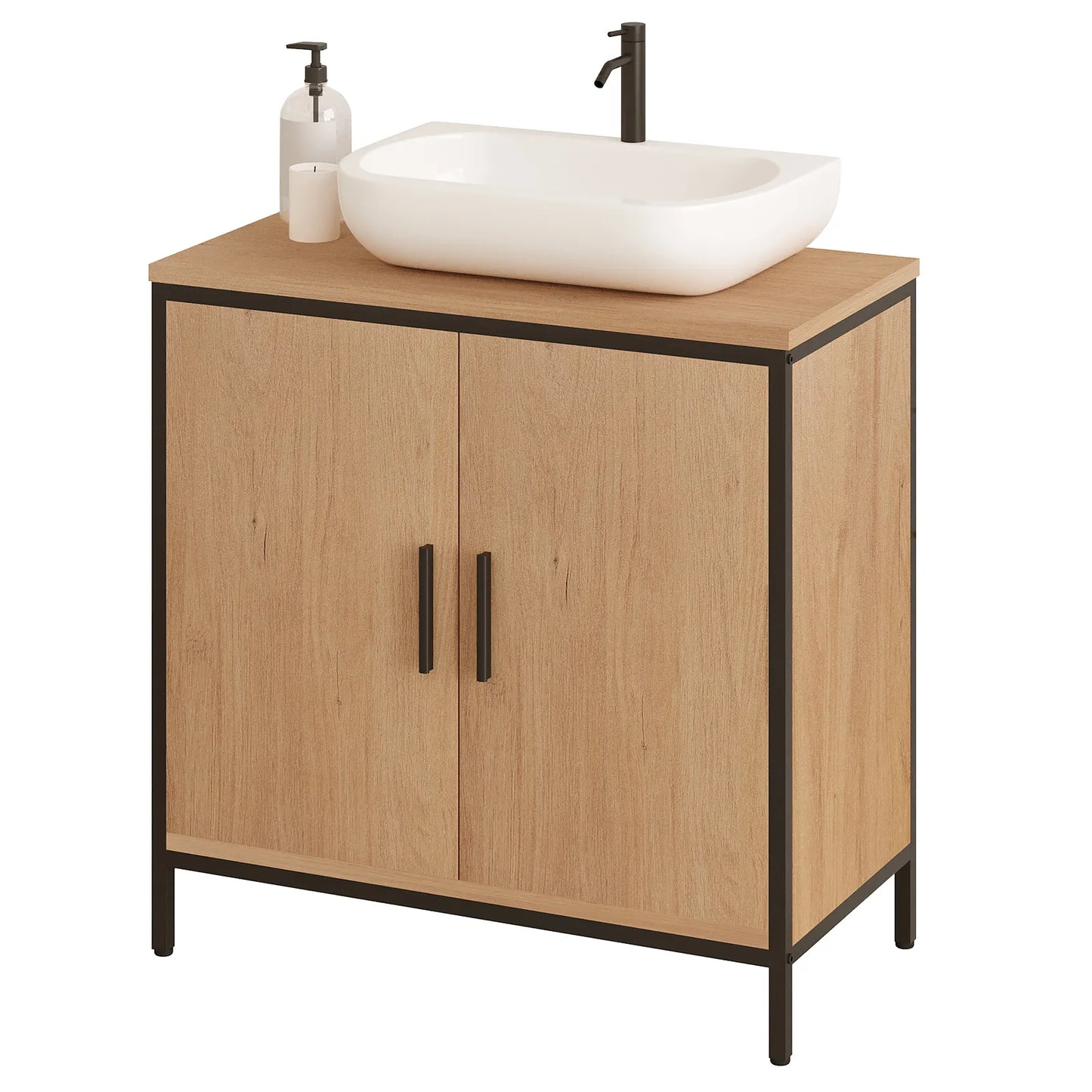 Bathroom Cabinet 60x60x30cm