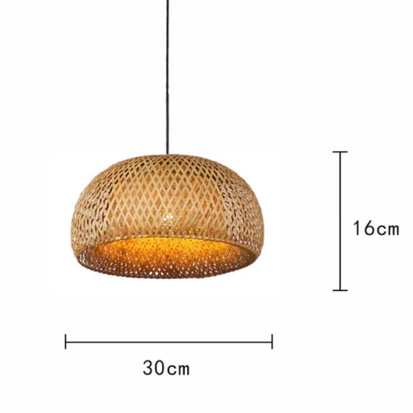 Wagner - Bamboo Hanging Lamp Round