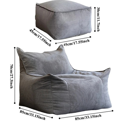 Wagner - Beanbag Square Soft Ridges