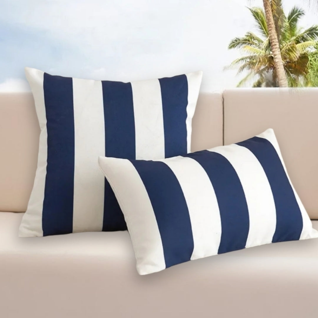 Waterproof Pillow Beach Stripe 45x45cm