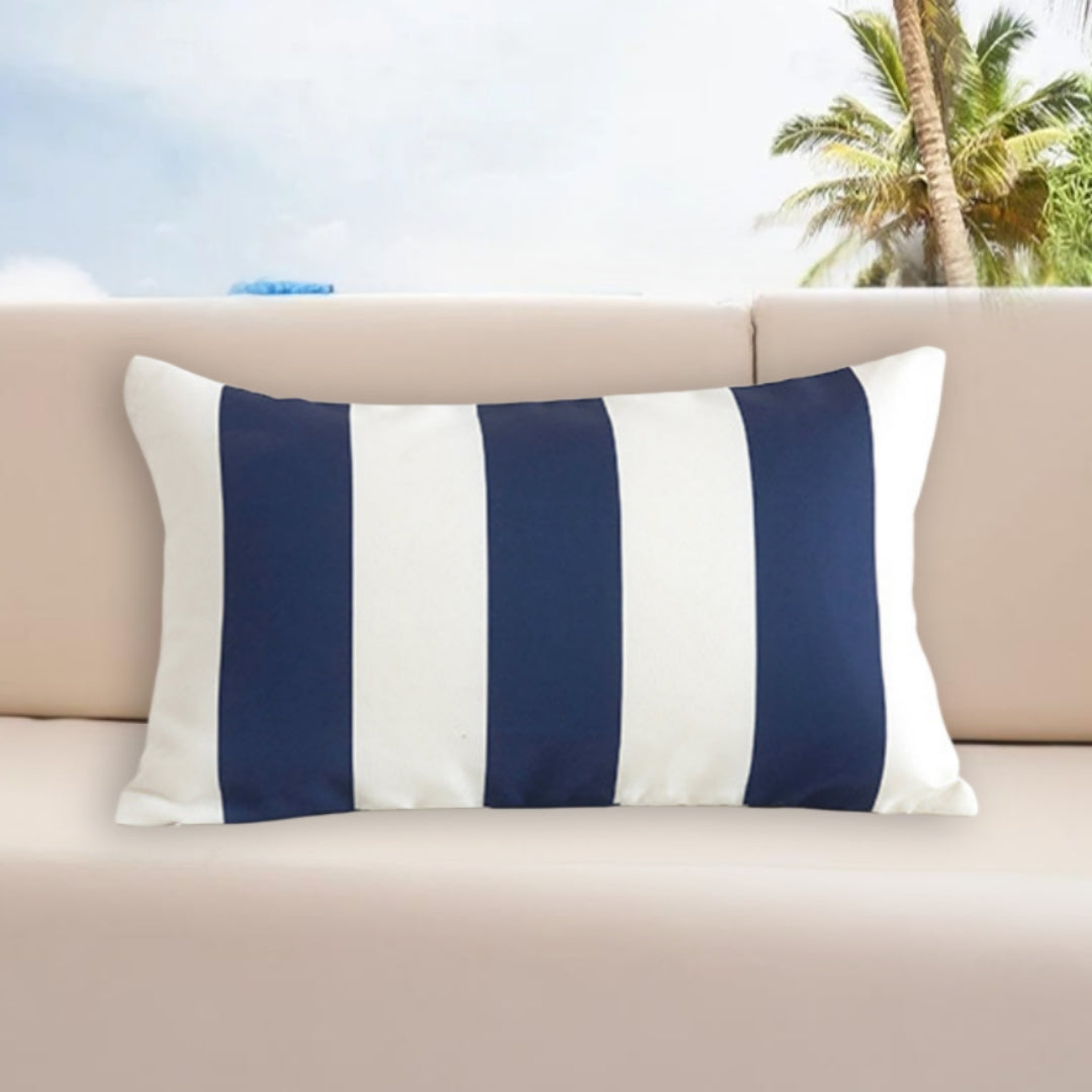 Waterproof Pillow Beach Stripe 30x50cm