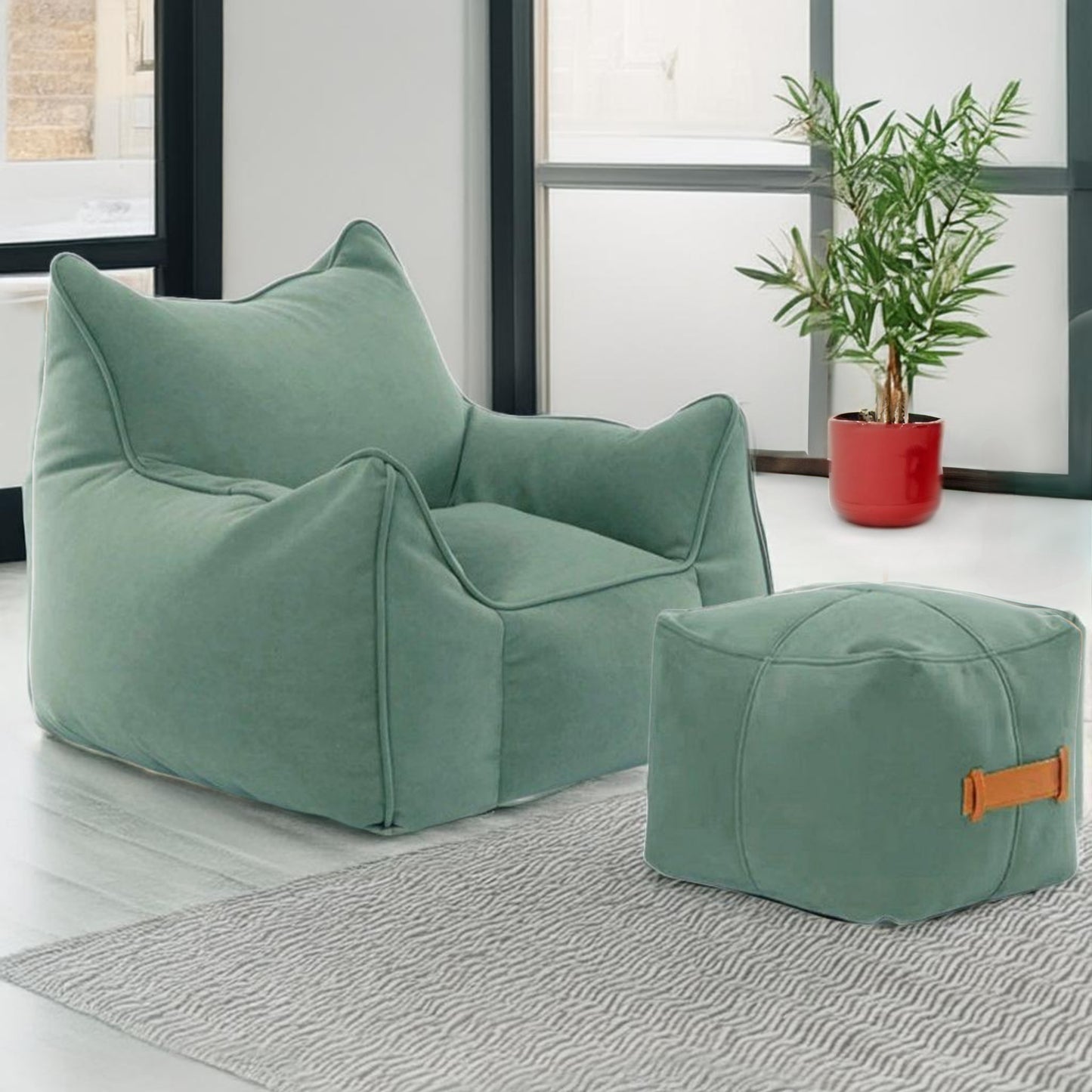 Wagner - Beanbag Square Soft Velvet