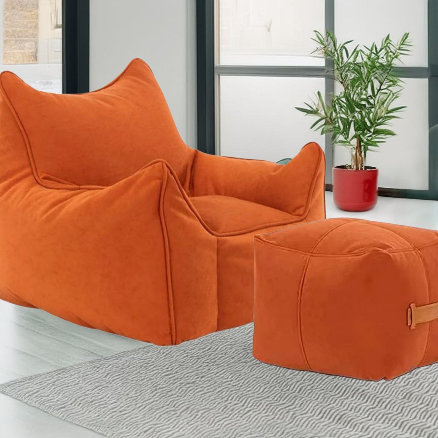 Wagner - Beanbag Square Soft Velvet