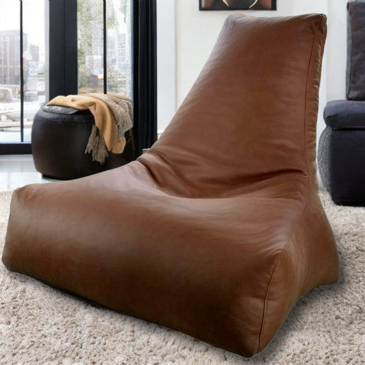 Wagner - Beanbag with Headrest Brown