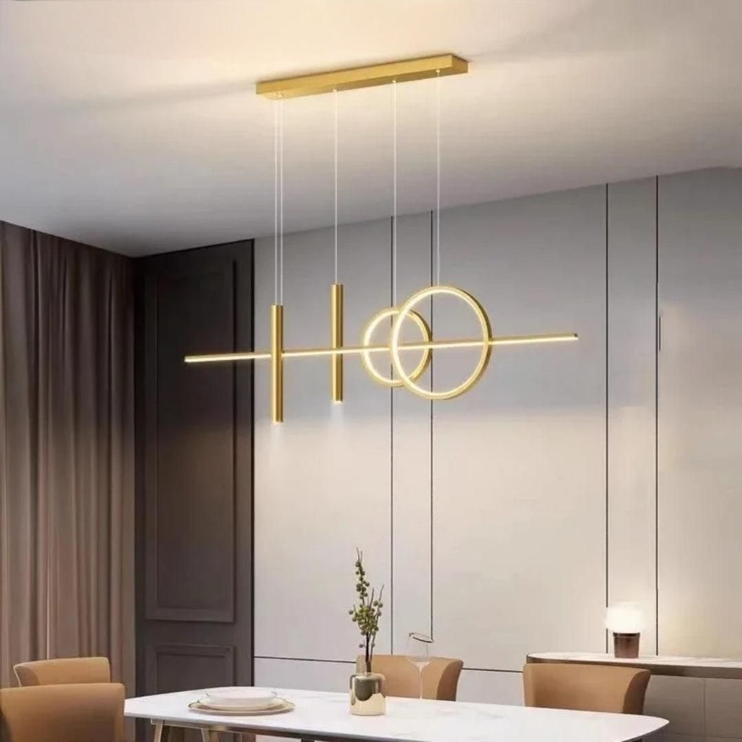 Modern LED Pendant Light – 100 cm Dining Table Lighting | Restaurant & Living Room Lamp