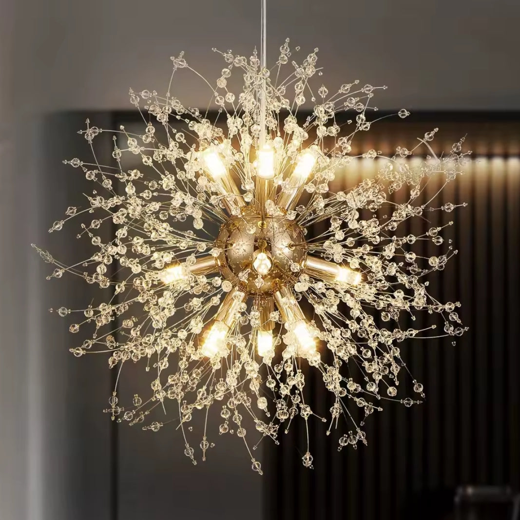 Dandelion Crystal Chandelier Pendant Light