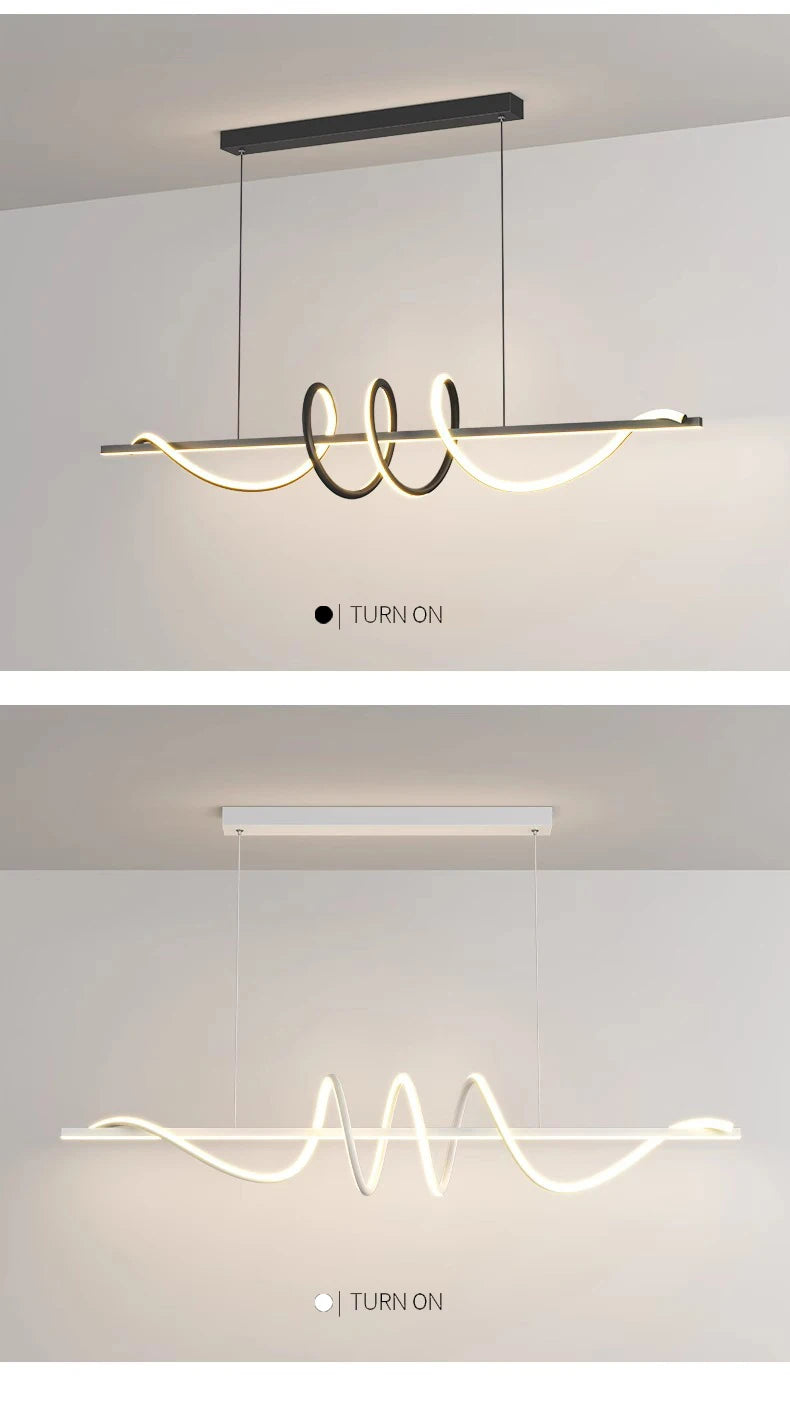 Modern LED Pendant Light – Hanging Lamp for Dining Table, Kitchen, Office