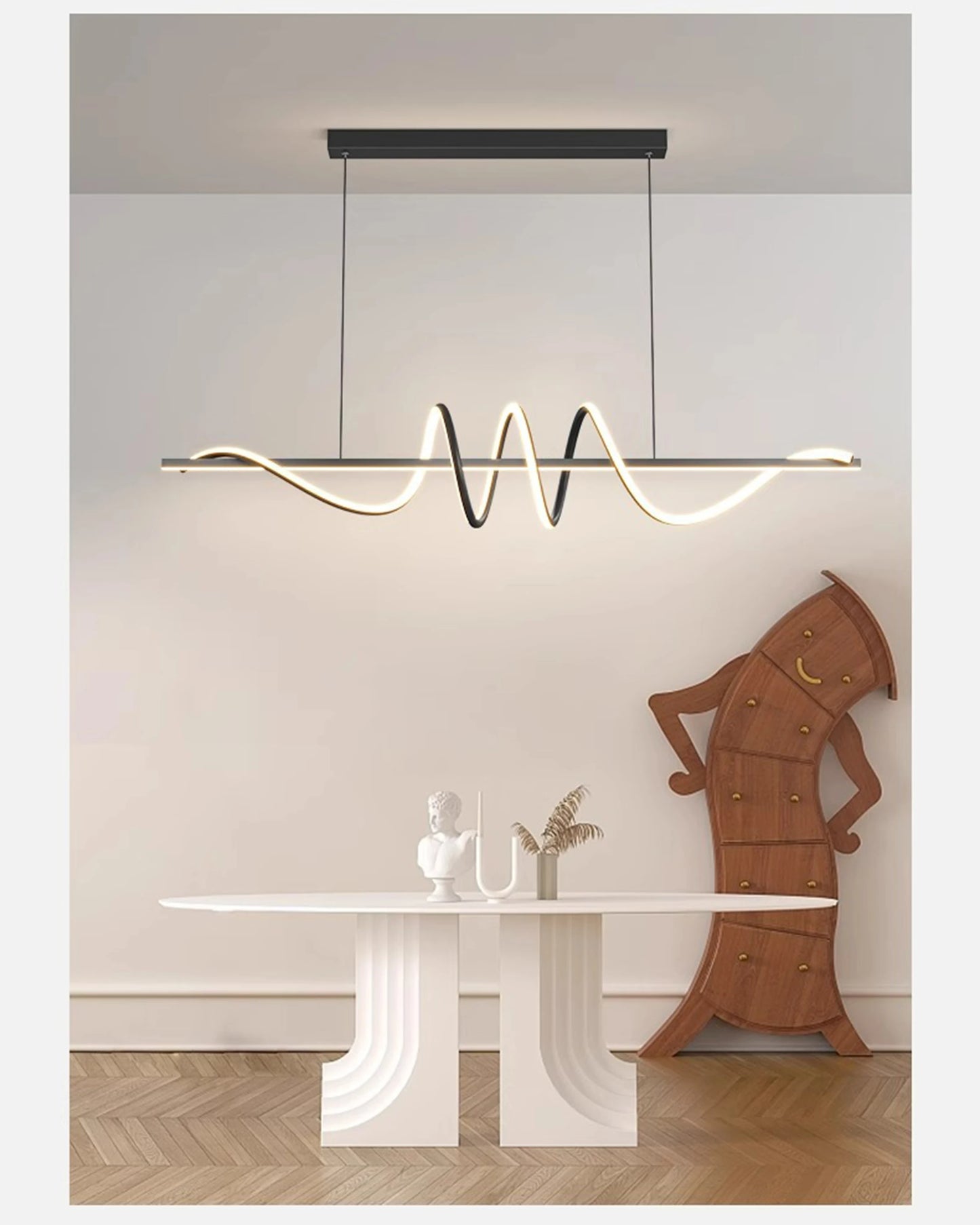 Modern LED Pendant Light – Hanging Lamp for Dining Table, Kitchen, Office