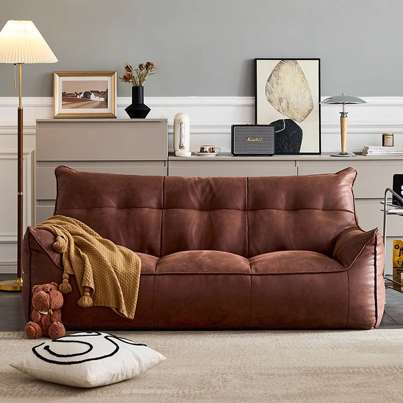 Wagner - Modern Triple Beanbag Couch