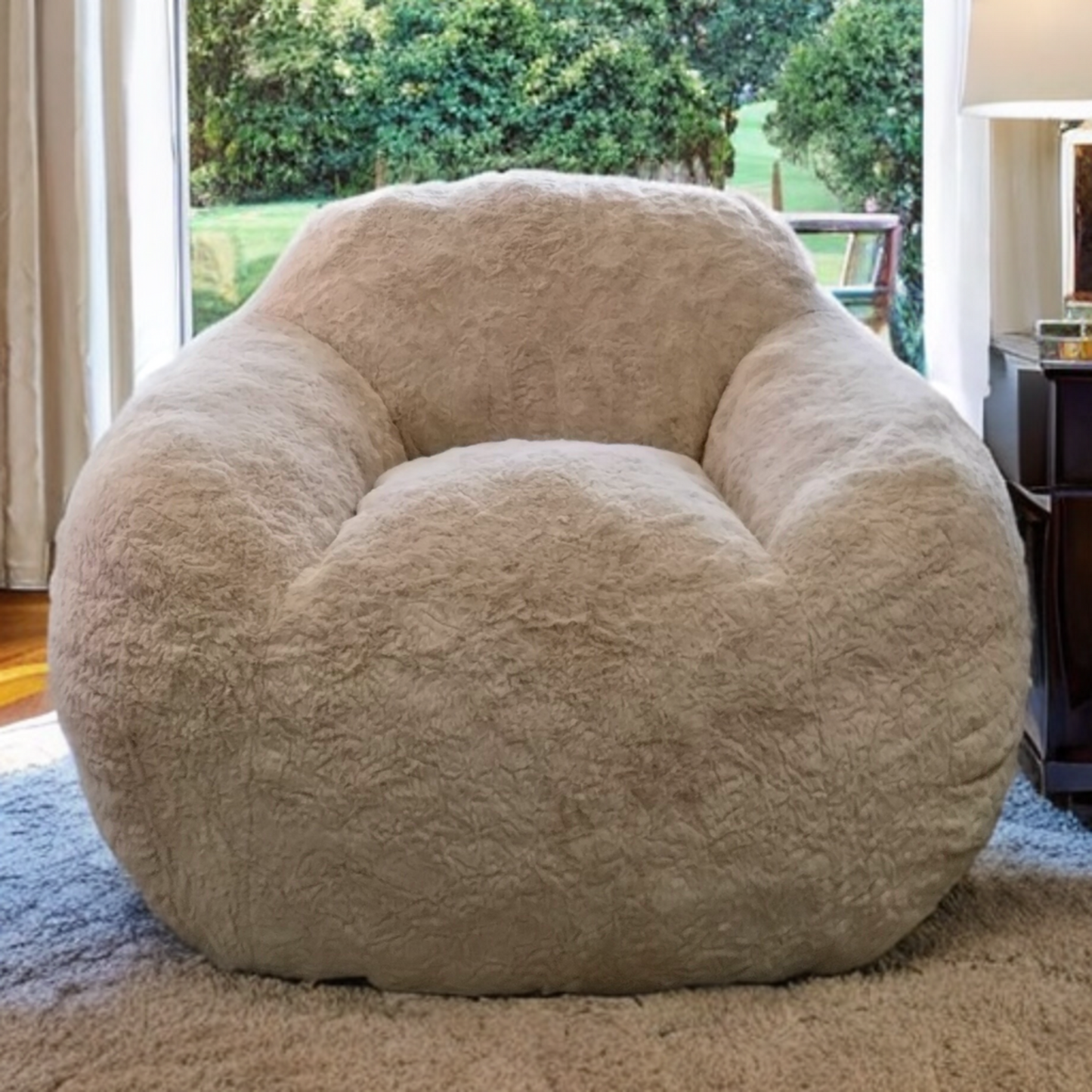 Wagner - Fauteuil Hug Fluffy Teddy beanbag chair 4.0