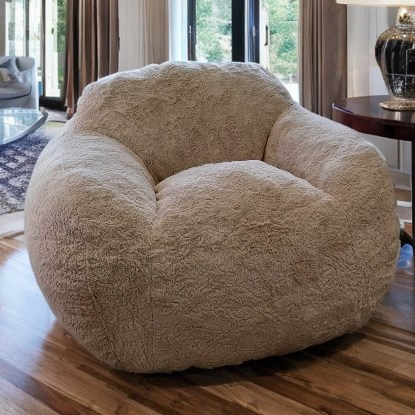 Wagner - Fauteuil Hug Fluffy Teddy beanbag chair 4.0