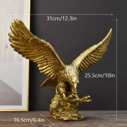 Steenarend | Amerikaans Harsstandbeeld | Falcon Art Animal Model Collection Ornament Home Office Desktop Feng Shui Decor Beeldjes