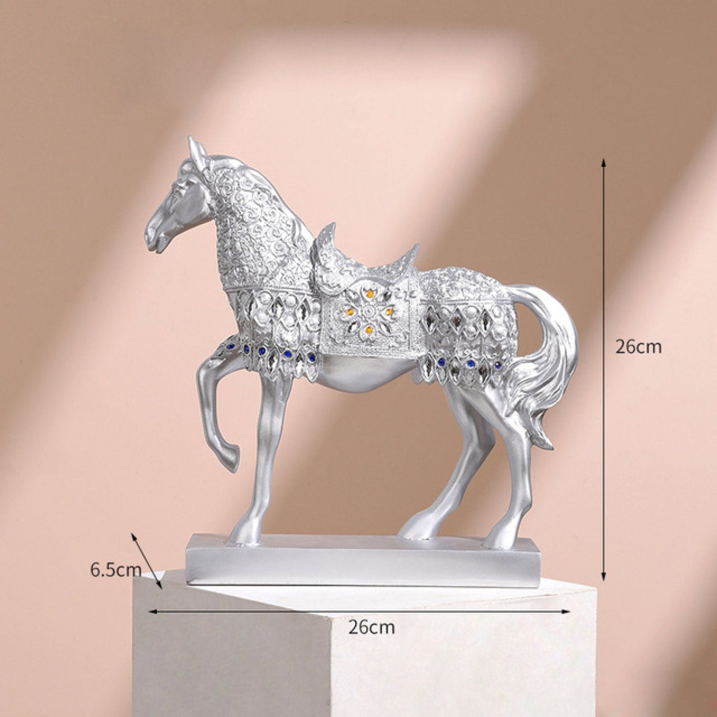 Resin Horse Standbeeld | Dierlijke beeldjes | Paardencadeaus | | moderne kunst | Home Decor | Moderne Woonkamer | Uniek cadeau