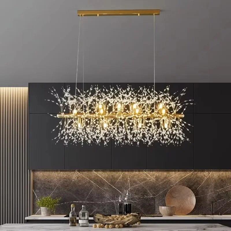 The Winfordo Modern Crystal LED Chandelier