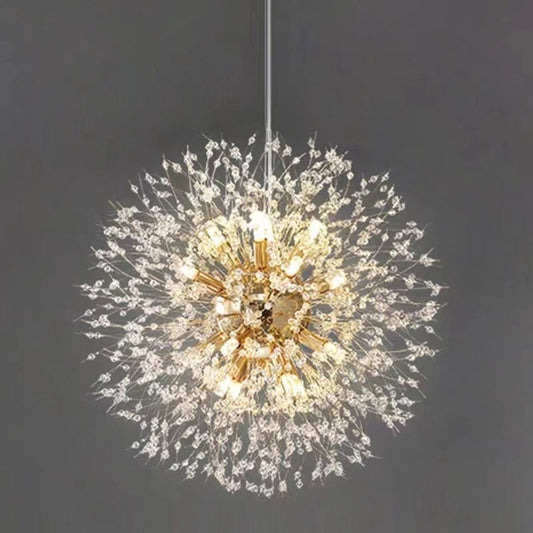 Dandelion Crystal Chandelier Pendant Light