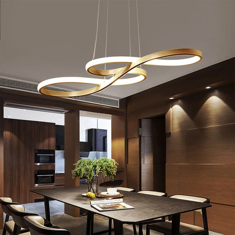 Modern LED Pendant Lamp Rings