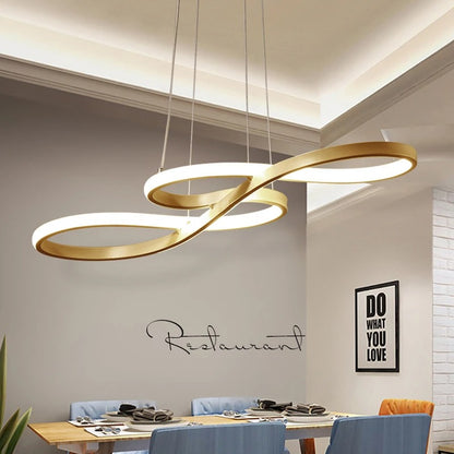 Modern LED Pendant Lamp Rings