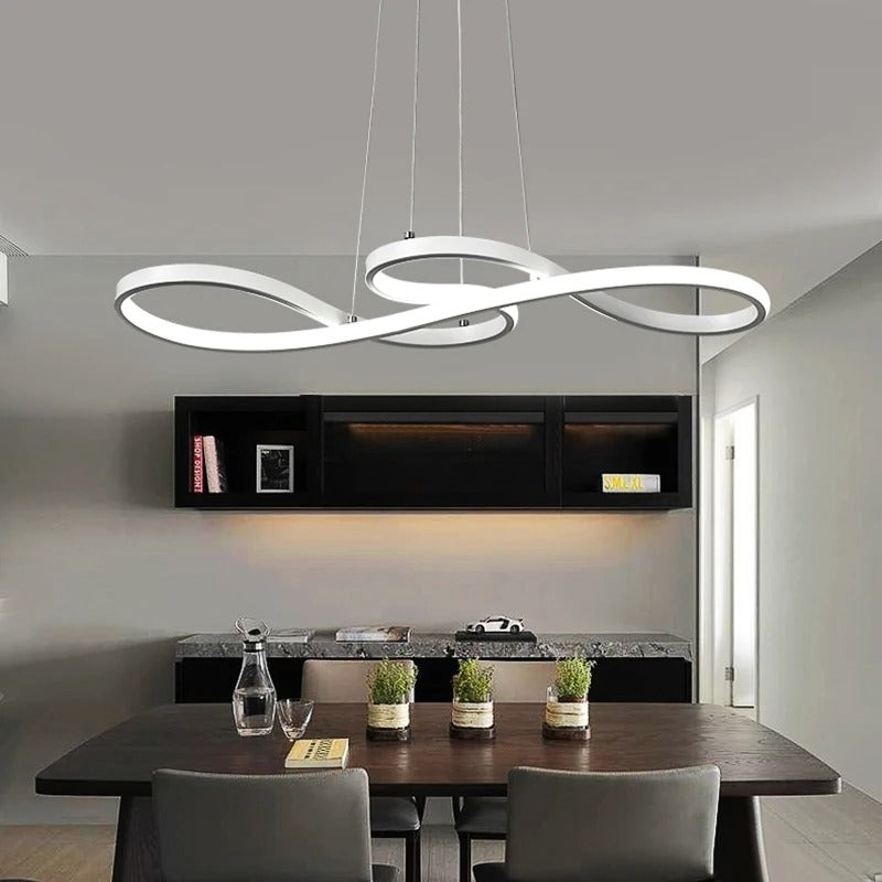 Modern LED Pendant Lamp Rings