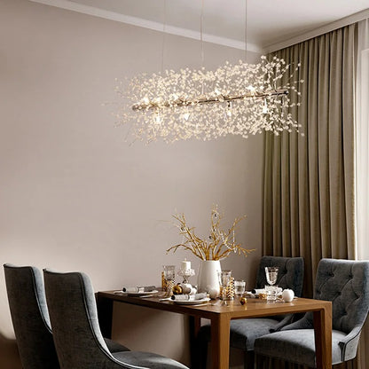 The Winfordo Modern Crystal LED Chandelier