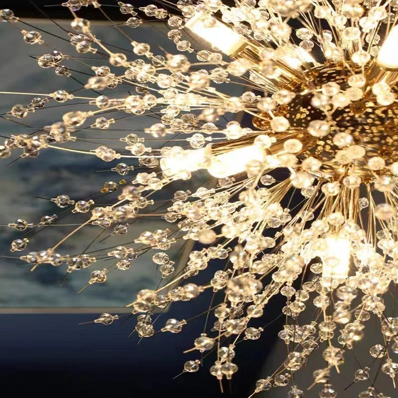 Dandelion Crystal Chandelier Pendant Light