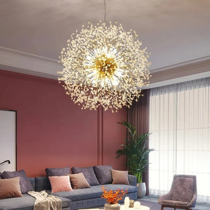 Dandelion Crystal Chandelier Pendant Light