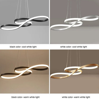 Modern LED Pendant Lamp Rings