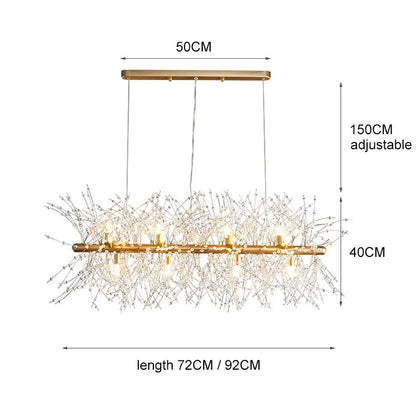 The Winfordo Modern Crystal LED Chandelier