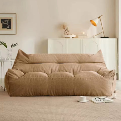 Wagner Lounge - Sitzsacksofa Stoff Beige