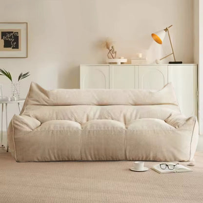 Wagner Lounge - Sitzsacksofa Stoff Beige