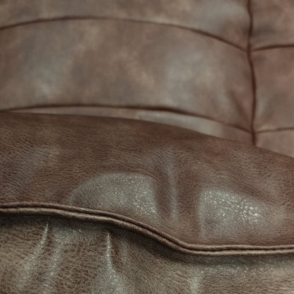 Wagner - Couch Beanbag Rib Modern Retro-Leather