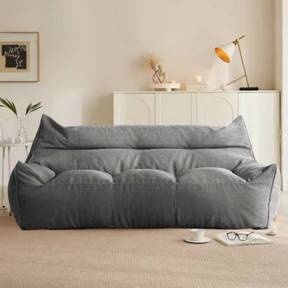 Wagner Lounge - Sitzsacksofa Stoff Beige