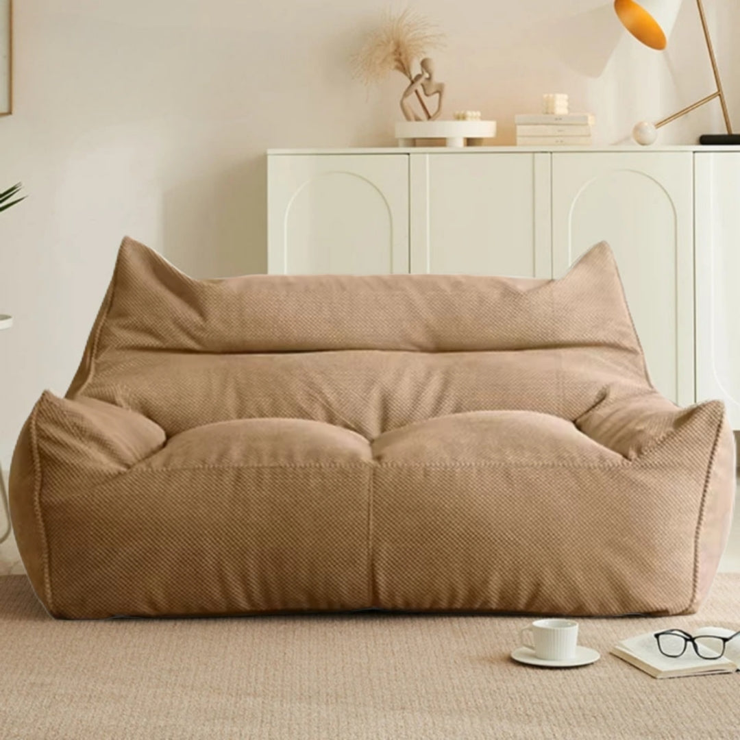 Wagner Lounge - Sitzsacksofa Stoff Beige