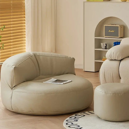 Wagner - Beanbag Sofa Round Pu Leather