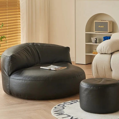 Wagner - Beanbag Sofa Round Pu Leather