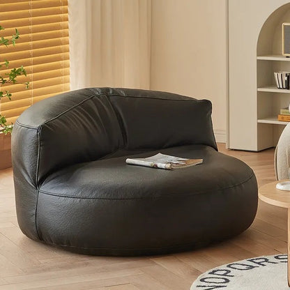 Wagner - Beanbag Sofa Round Pu Leather