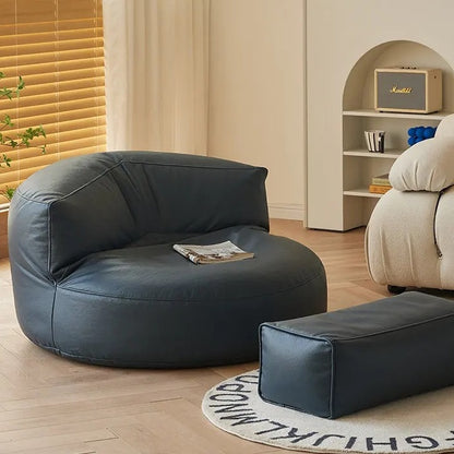 Wagner - Beanbag Sofa Round Pu Leather