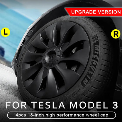 4PCS Wheel Cap Cover for Tesla Model 3 18 Inch 2018-2023